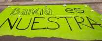 Protesta contra Bankia