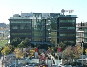Chamber of Commerce of Madrid (Spain), in Barajas district.