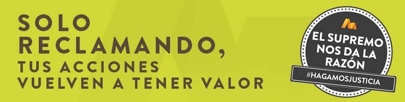 Reclamación a Bankia