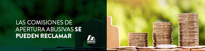 comisión de apertura