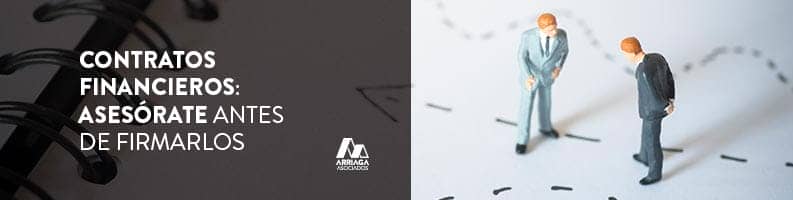 contrato financiero tipos