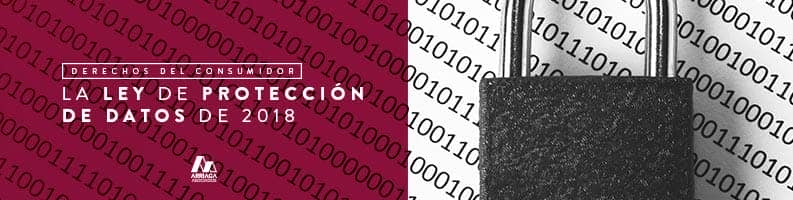 nueva ley de proteccion de datos 2018