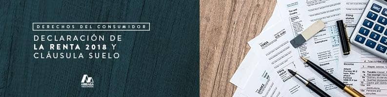 renta clausula suelo 2018