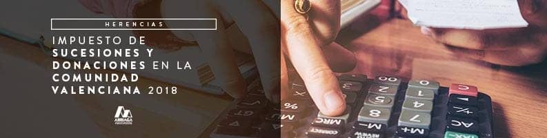 impuesto sucesiones comunidad valenciana