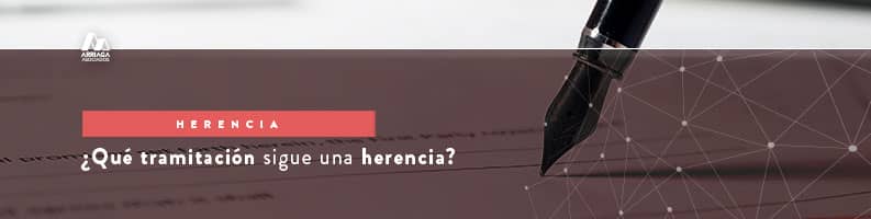 trámites de una herencis