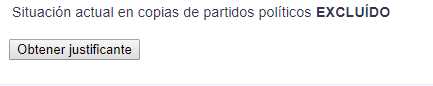 no quiero recibir propaganda electoral