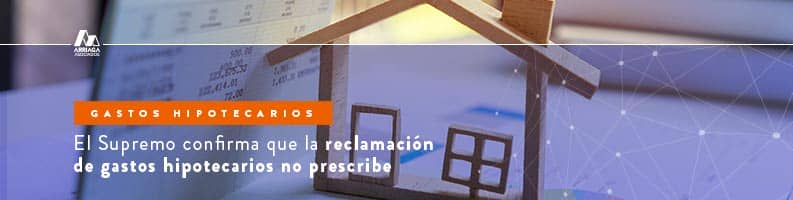 gastos hipoteca prescripciónn