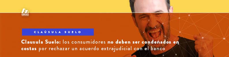 costas de un juiciio por clausulas suelo